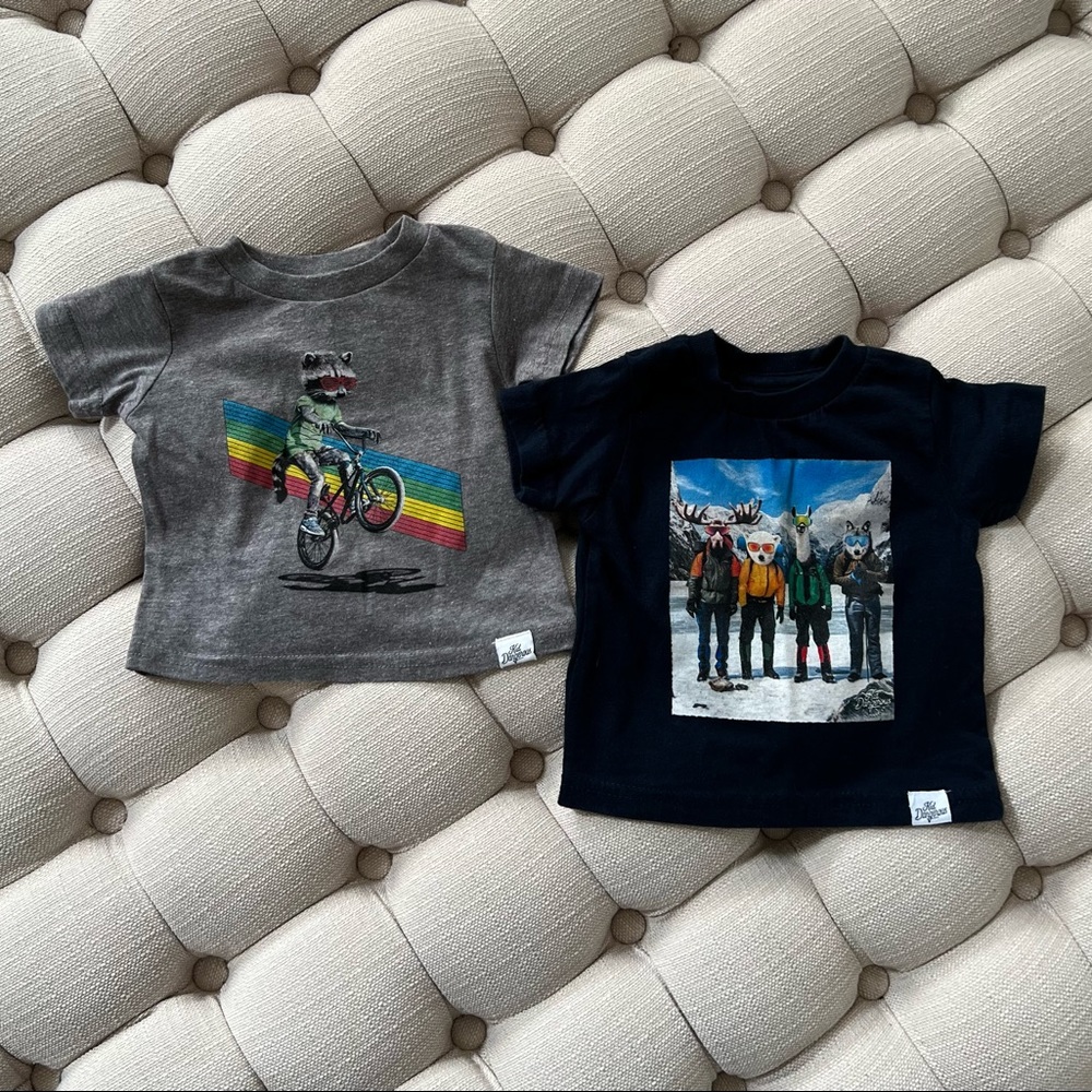 (2) Kid Dangerous t-shirts